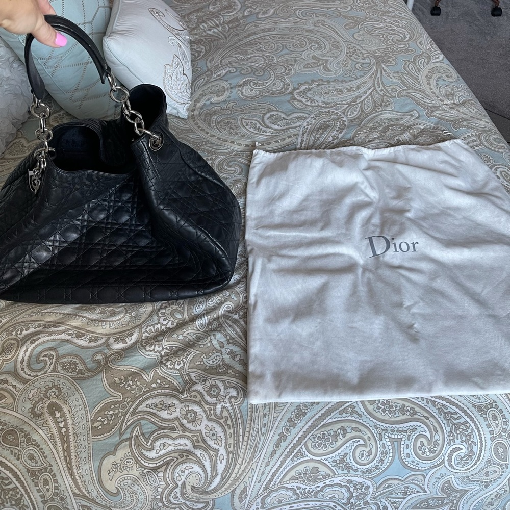 Christian Dior XL hobo style bag (authentic)